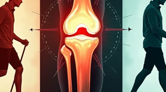 a knee replacement improve mobility